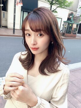 ロンド ルージュ 銀座店(Lond rouge) 柔らかいセミディヘア