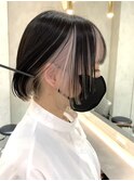 インナーカラーホワイト!!
