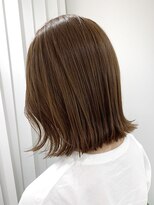 ガーデンヨコハマエスト(GARDEN YOKOHAMA est)&nbsp;ボブ　似合わせカット　イメチェン　レッドブラウンフルバング