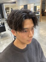 ニアウ 伊勢崎連取店(Niau)&nbsp;メンズマッシュツイストスパイラルパーマ