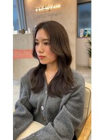 サンド 鹿児島中央(sand)&nbsp;韓国ヘア/レイヤーカット/ミディアム/ゆるふわロング