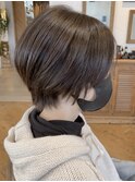 大人ショート/こなれベージュ/20代/30代/40代