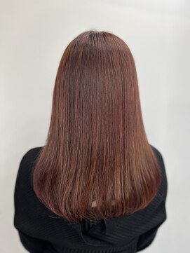 エスカーラ 表参道(THE ESCALA) @m_ayu/髪質改善トリートメント/ピンクベージュ/タビラマユミ