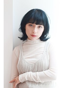 ラ シェンテ 宝塚(La Sente) 艶髪 ダークネイビーカラー