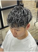 ホワイトメッシュパーマ
