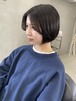 サムシング(Something.)の写真/清潔感のあるキレイな店内で、自分のなりたいを叶える―。まとまりの良い、自然なスタイルならお任せ◎