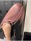 9273ミルクティーピンクハイトーンカラーホワイトピンクレイヤー