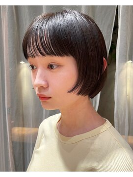ジェノ(JENO by apish) ショートボブ＋カラー