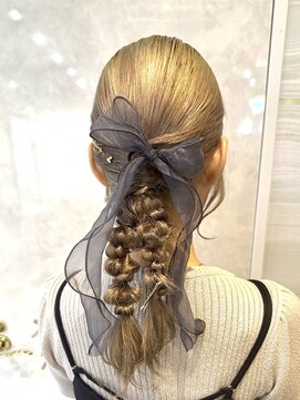 ラビス 池袋(Lovis) ワンレン/ネビージュ/エクステ/インナーカラー/韓国/池袋