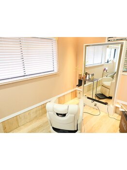 貸切空間で周りを気にせずリラックス♪マンツーマンだからこそできる丁寧な接客と高い技術が定評◎