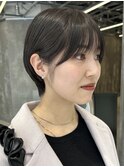 ★ショート/カット/シースルー/前髪/耳掛け/コンパクト/ハンサム
