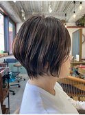 すっきりショートボブ
