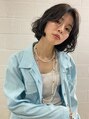エムスラッシュ センター南(M.SLASH)&nbsp;くしゃっとこなれボブ　骨格、雰囲気に合わせてデザインします！