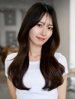 レノラ 本町(LENORA)&nbsp;☆フェミニンロング大人かわいいぱっつん前髪レイヤーカット小顔