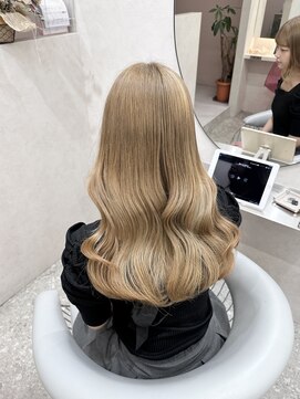 ラルムバイシー 新宿(LARME by Sea) ☆夏はやっぱりハイトーンミルクティー☆【hina/新宿】