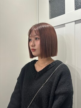 アオ(AO) 韓国アイドル風タッセルボブ♪