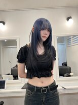 ヴィア(Via)&nbsp;ハイトーン/ケアブリーチ/ダブルカラー/レイヤー/レイヤーカット