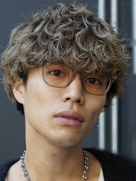 ノード(NODE) 波巻きスパイラルツイストスパイラルパーママッシュメンズヘア