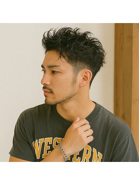 スープレックス ヘアーデザイン(SOUPREX HAIR DESIGN) ツーブロック　ニュアンスパーマ　20代 30代 40代 50代 60代学割