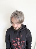 透明感シルバー