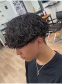 横浜波巻きパーマツイスパツイストスパイラルパーマ緩め弱め30代