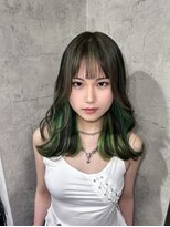 アフィナー 新宿(Afinar) ブリーチハイライト髪質改善ダブルカラーレイヤーカット/新宿駅