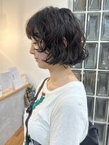 ナウアズ(now as.) ほわほわボブパーマ【mayu】【now as.明石】