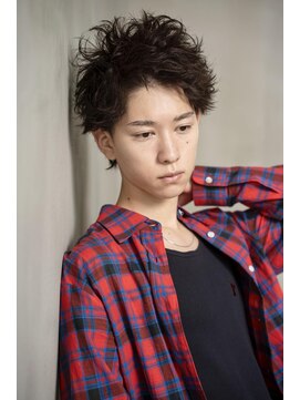 メンズソース 京都河原町(MEN'S SOURCE) アップバングショート/メンズ