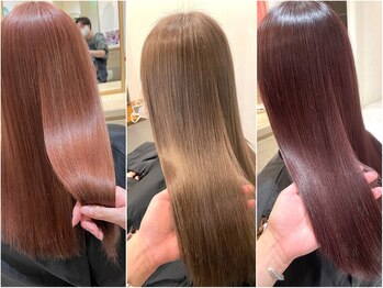 ジンジャー(GINGER)の写真/アルカリ性から酸性までさまざまな薬剤を使い、ダメージを最小限にしっかりお悩みを解決していきます★