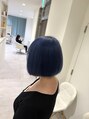テン(天 ten) #ブリーチ#ブルー#ボブ#ハイトーン