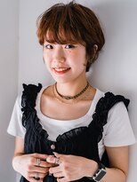 ヘアークラフト(Hair Craft)&nbsp;ショートカット×ショートパーマ【岡山】大人可愛いルーズパーマ
