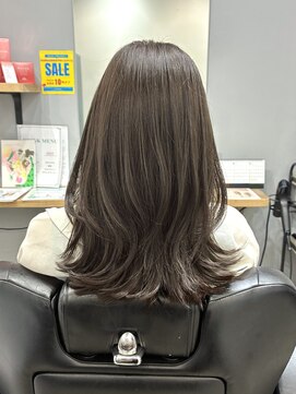 エマヘアープラス(Emma hair plus) ワンカラーでできるグレージュカラー