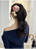 ロング ゆるふわポニーテールヘア【八王子】