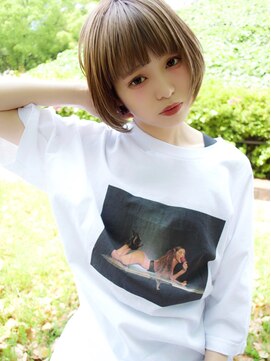 エトワ(ETOWA) ＊CASITA＊夏の定番！サンドベージュボブ