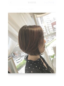 グランテテルアナ(Grand tete Luana) 大人ボブ 前下がりボブ