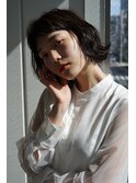 ショートバングボブ