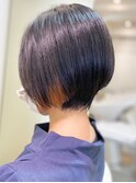 前下がりショートクールボブ【RENJISHI 松岡】