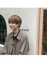 ホーム(HOME)  【HOME 下北沢】ハイトーン　× マッシュショート