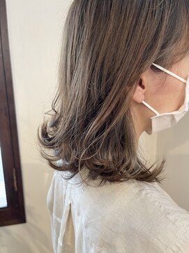 ピノリコ Hair&make pinorico 【インナーカラー】グレージュ