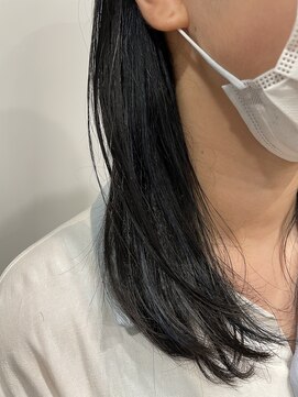 バトー バイ トリコ 船橋北口店(BATEAU by tricot) #インナーカラー#ブルー#サマーカラー