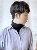 【松戸　ムラマツ】前髪あり　ツーブロ　マッシュショート