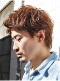 外国人風刈り上げないナチュラルスパイキーショート