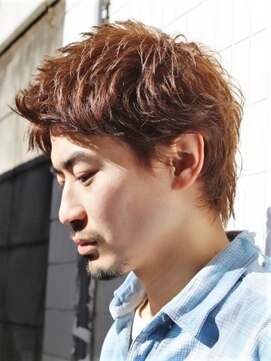 刈り上げないワイルドベリショ短髪パーマ メンズ 髪型 L ガズル ハラジュク Guzzle Harajuku のヘアカタログ ホットペッパービューティー