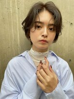 スタッド(STUD)&nbsp;大人カジュアルショート×イヤリングカラー