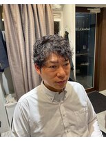 バーバーカズ(barberKAZU) ツイストスパイラル×ショートマッシュ