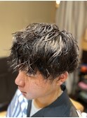 緩めスパイラルパーマ