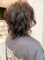 キャアリー(Caary)&nbsp;福山市パーマ人気Caaryキャアリー仕上げ簡単楽しめるウェーブ