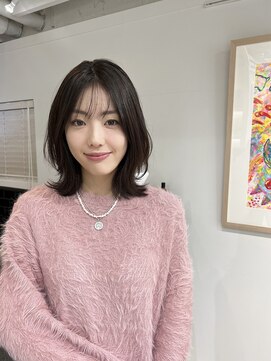 バイコーリング(By THE CALLiiiNG) 大人可愛い20代30代40代暗髪くびれレイヤーカット