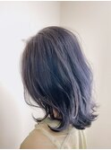  20代30代40代マロンベージュ/Aラインボブ/かきあげ[高田馬場]