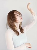 【Hairate本川越】フェミニンな雰囲気のミディアムレイヤー＊